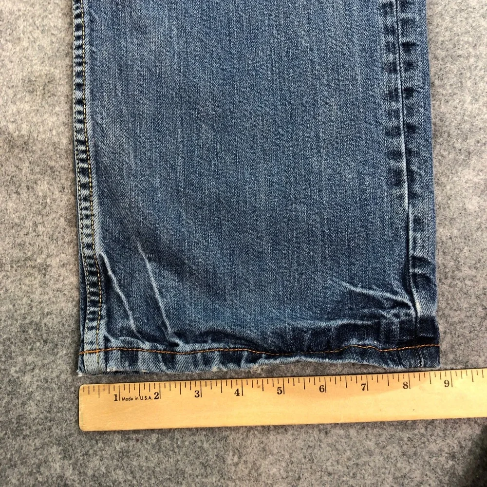 Tommy Bahama Mens Jeans 35x32 Straight Leg Blue Medium Wash Mid Rise Denim